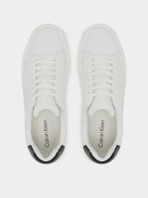 Кеды низкие Calvin Klein CHUNKY CUPSOLE LACEUP LTH модель YM0YM01344-02Y Фото