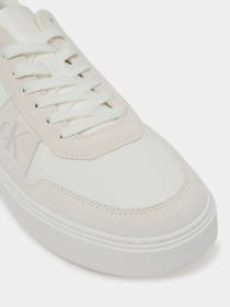 Кеди низькі Calvin Klein CLASSIC CUPS LACE MIX EMB TONG модель YM0YM01395-0K4 Фото