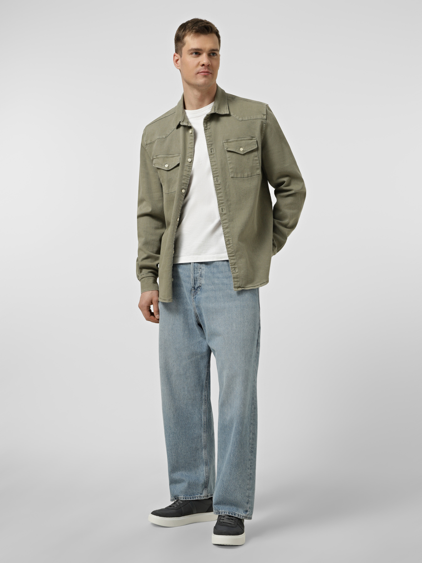 Кеди низькі Calvin Klein CLASSIC CUPS LACE MIX EMB TONG модель YM0YM01395-PCX Фото