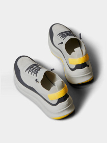 Кроссовки повседневные Calvin Klein CHUNKY RUNNER LACE UP SOCK KNI модель YM0YM01457-0LJ Фото