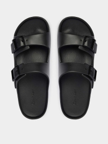 Шльопанці Calvin Klein ERGON EVA DOUBLE BAR SANDAL модель HM0HM02116-0GJ Фото