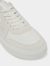 Кеды Calvin Klein CLASSIC CUPS LACE MIX EMB TONG модель YM0YM01395-01W Фото