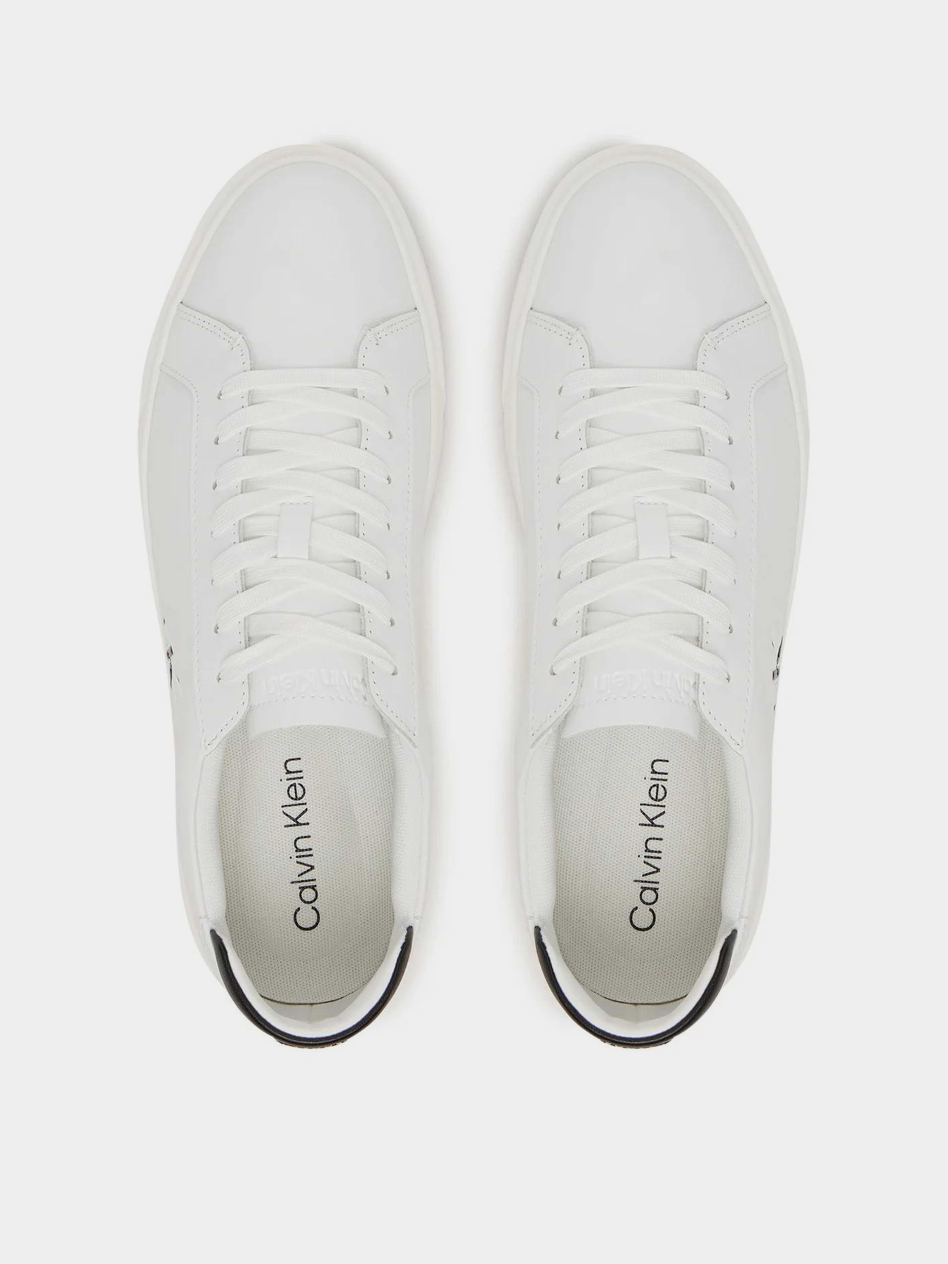 Кеды Calvin Klein BASKET CUPSOLE LACEUP LTH ML модель YM0YM01460-0K4 Фото