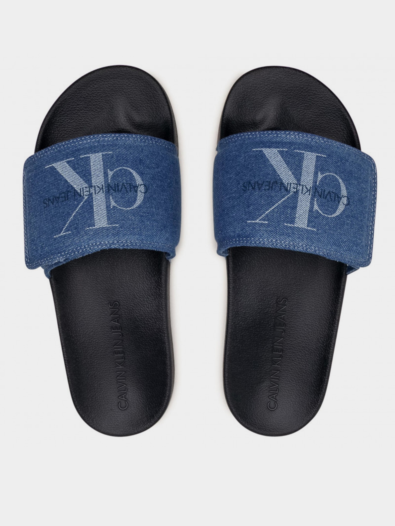 Шлепанцы Calvin Klein Slide Velcro модель YM0YM00064-0G2 Фото