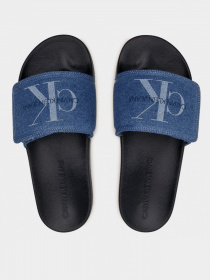 Шлепанцы Calvin Klein Slide Velcro модель YM0YM00064-0G2 Шлепанцы Calvin Klein Slide Velcro модель YM0YM00064-0G2 Фото