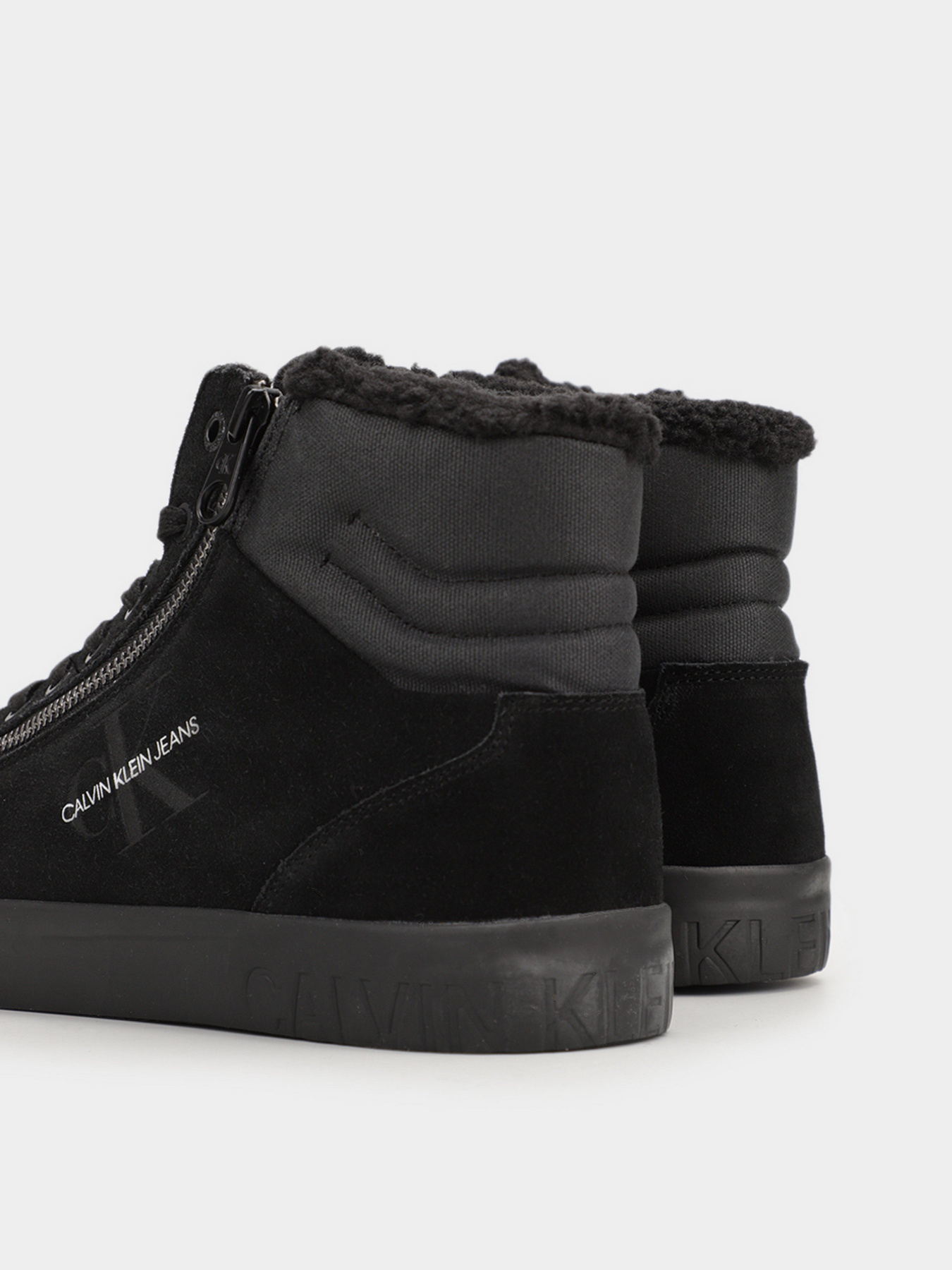 Полуботинки Calvin Klein Vulcanized Mid Lace Up модель YM0YM00281-0GJ Фото