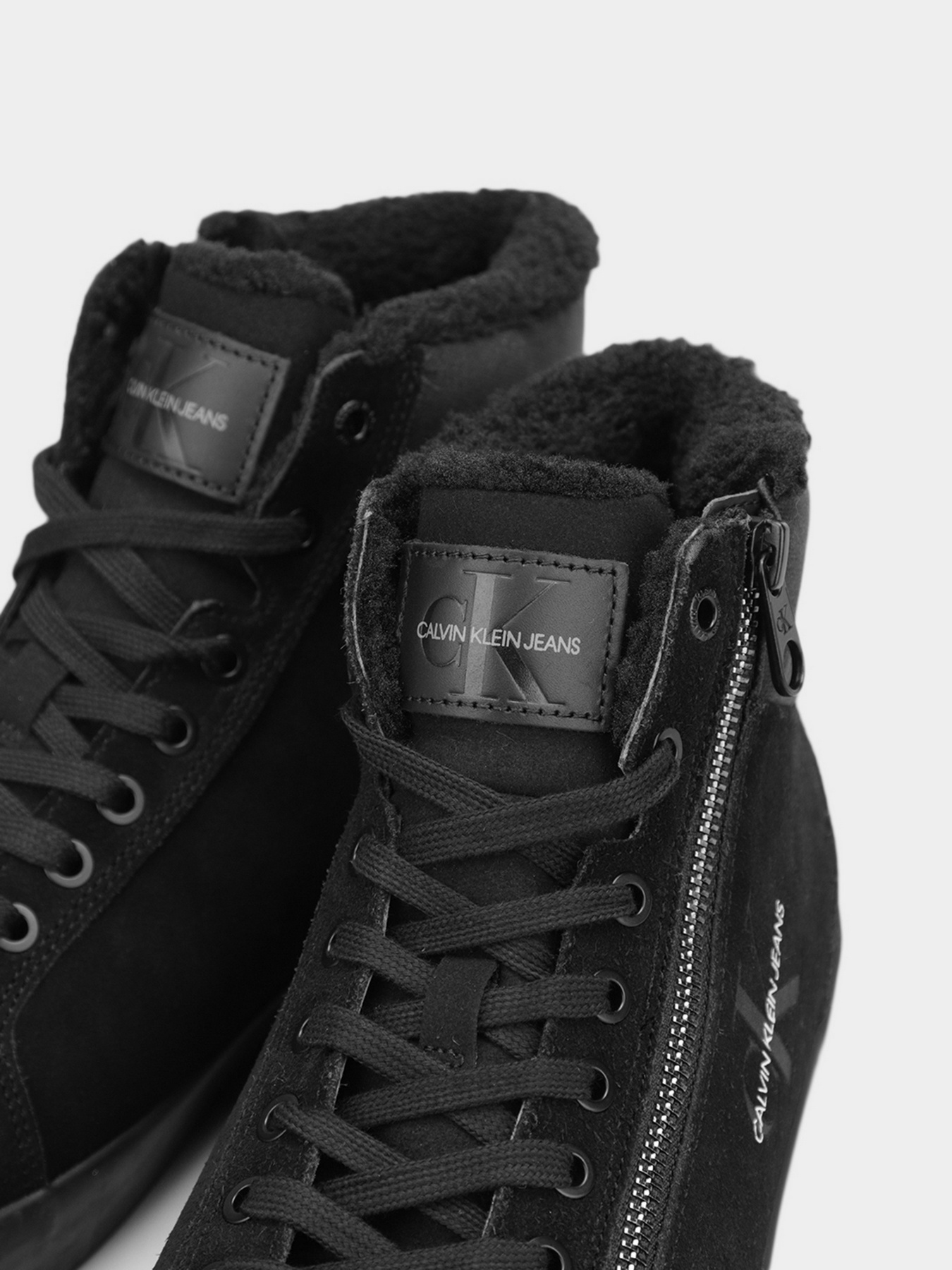 Полуботинки Calvin Klein Vulcanized Mid Lace Up модель YM0YM00281-0GJ Фото