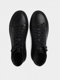Полуботинки Calvin Klein High Top Lace Up W/Zip модель HM0HM00283-0GK Фото