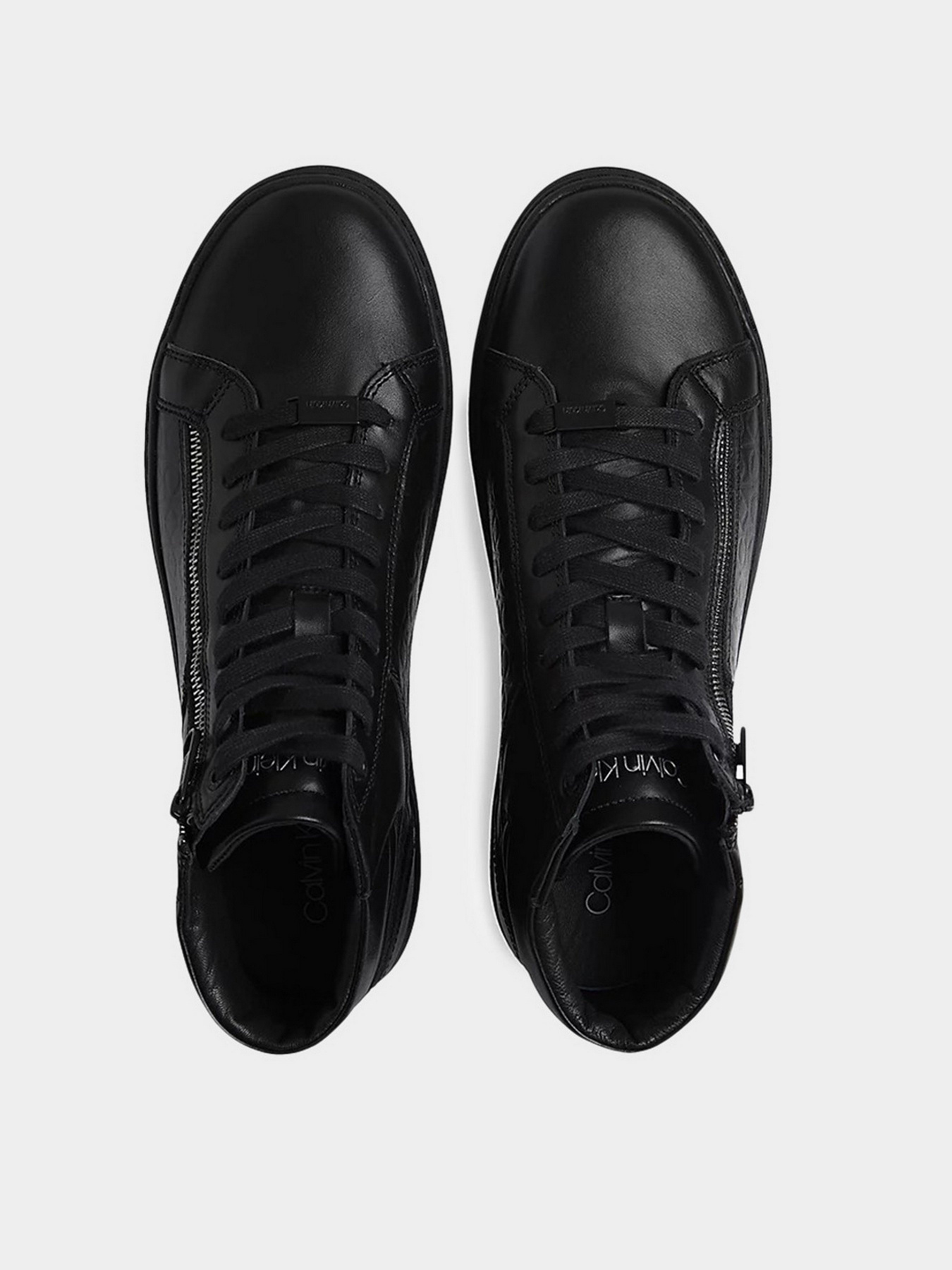 Напівчеревики Calvin Klein High Top Lace Up W/Zip модель HM0HM00283-0GK Фото