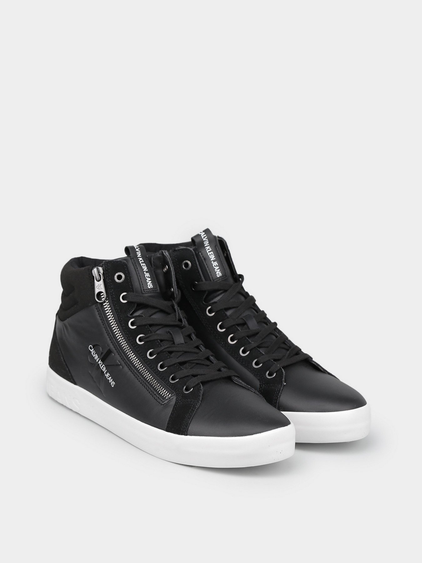 Кеды высокие Calvin Klein модель YM0YM00229-BEH Кеды высокие Calvin Klein модель YM0YM00229-BEH Фото