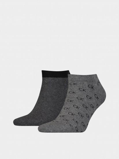 Набір шкарпеток Calvin Klein 2 Pack Logo Ankle Socks модель 701218715002 - фото