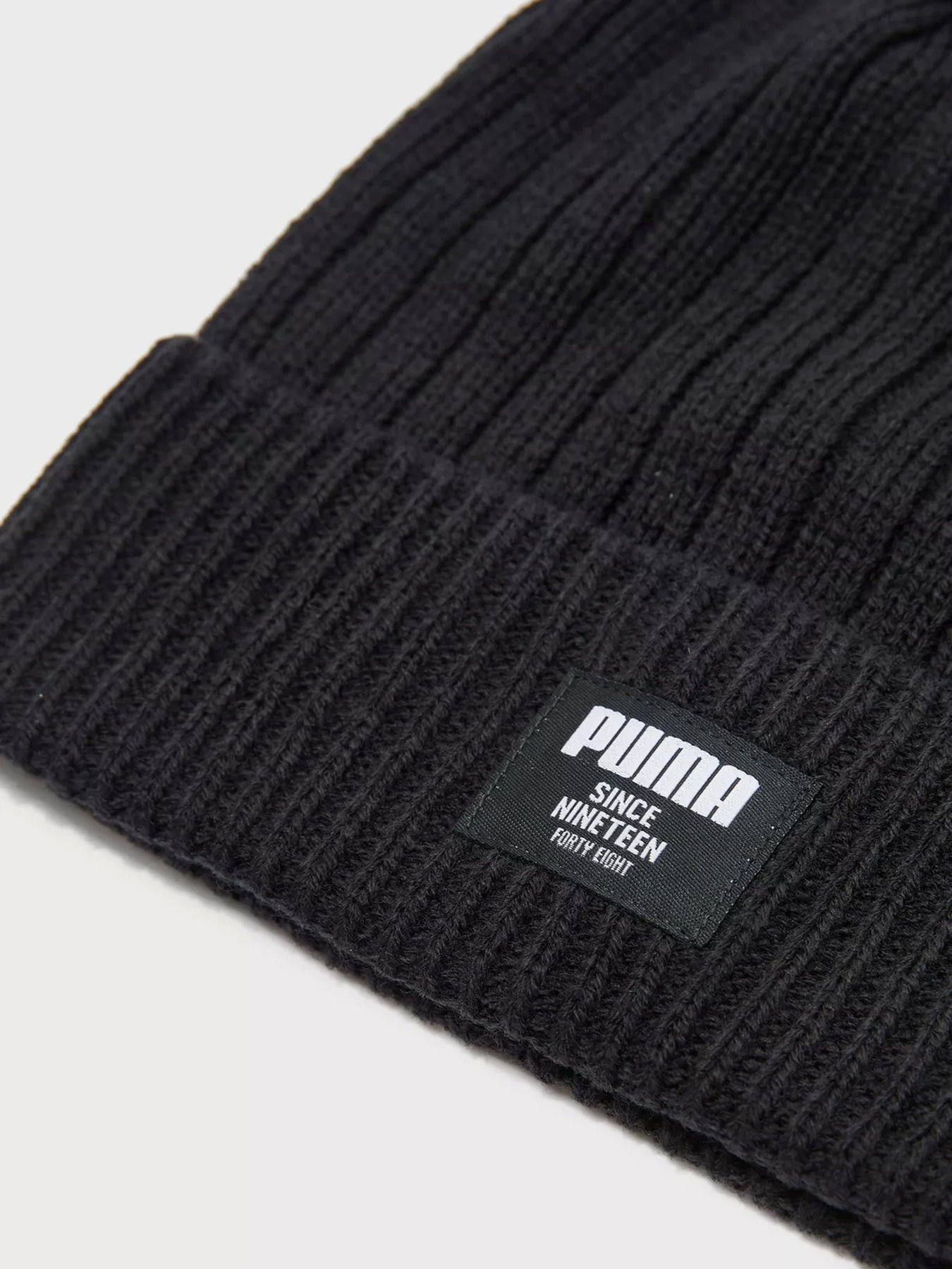Шапка PUMA Ribbed Classic Beanie модель 02283101 Фото