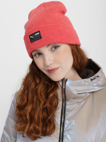 Шапка PUMA ARCHIVE HEATHER BEANIE модель 02173917 Фото