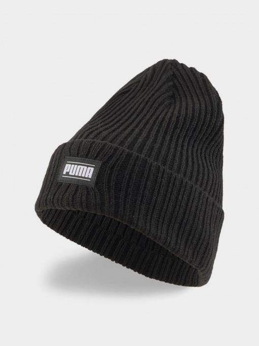 Шапка PUMA Ribbed Classic Cuff модель 02403801 Фото