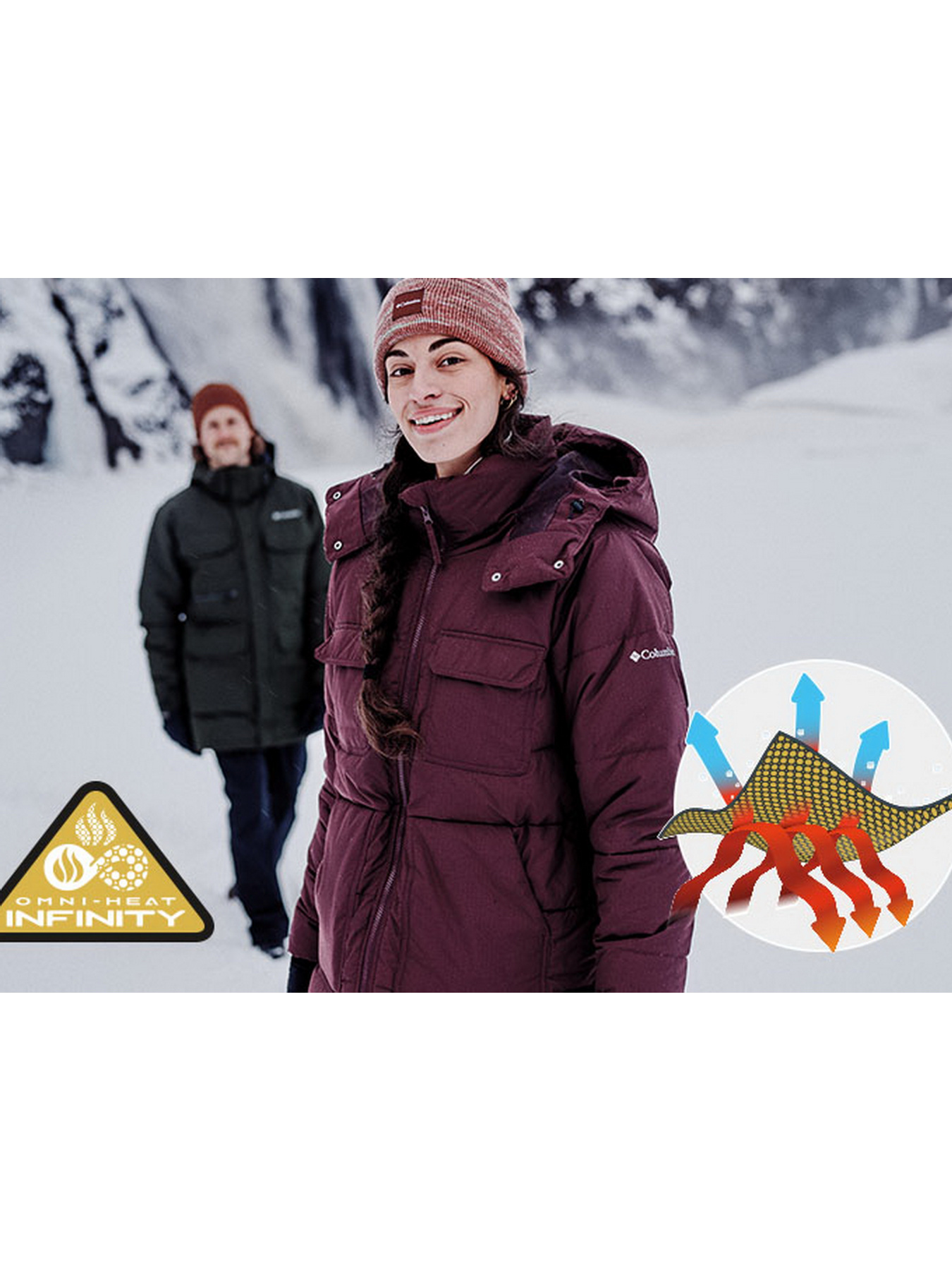 Зимняя куртка Columbia Omni-Heat Longhorn Ridge Insulated модель 2085521-607 Фото