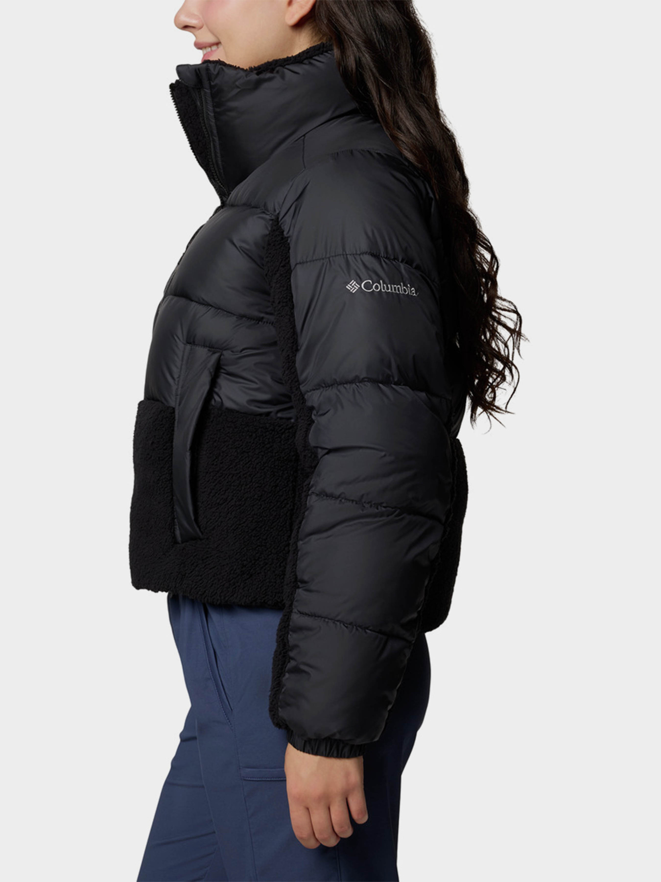 Демисезонная куртка Columbia Leadbetter Point II Sherpa Hybrid модель 2085601-010 Фото