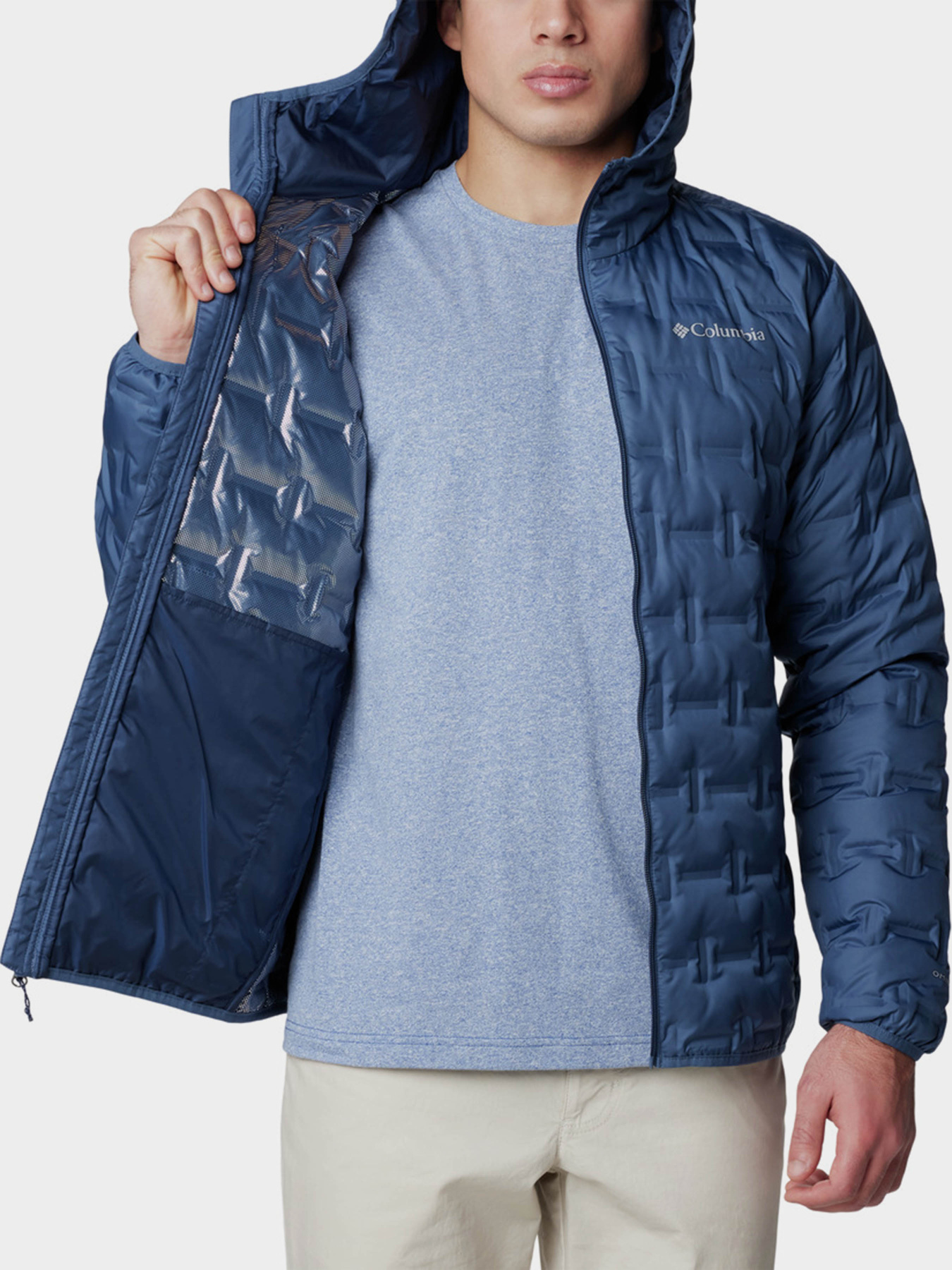 Зимова куртка Columbia Delta Ridge™ II Down Hooded модель 2086221-478 Фото