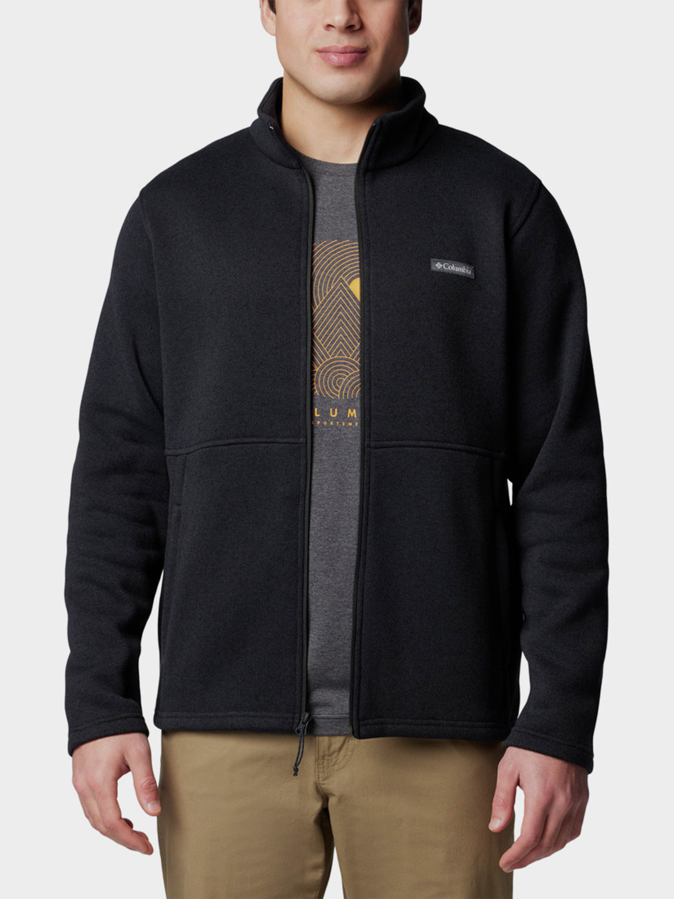 Кофта Columbia Alto Pass™ Full Zip Fleece модель 2095741-010 Фото