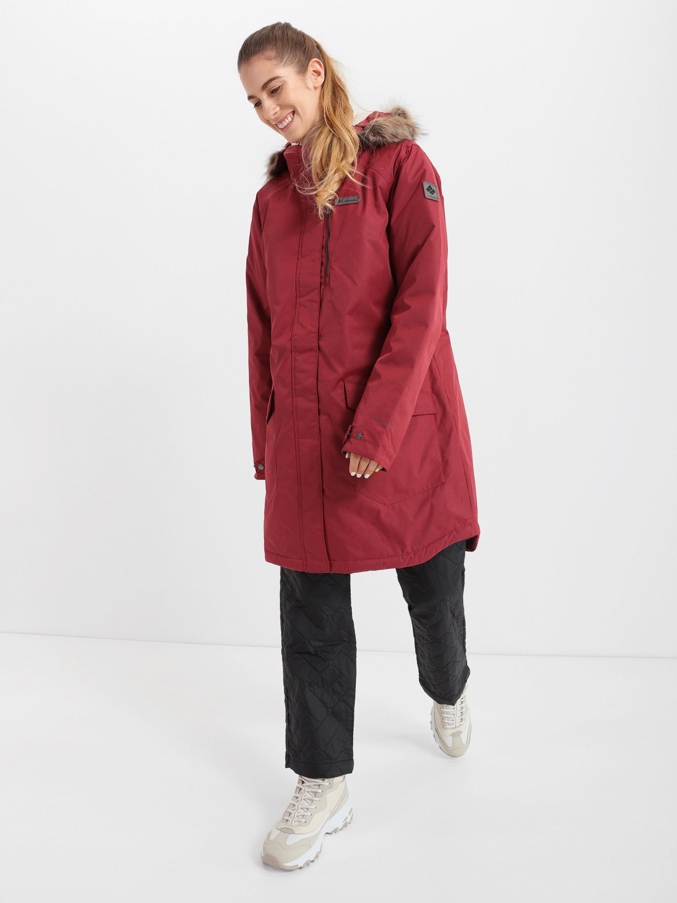 Парка Columbia Suttle Mountain™ Long Insulated Jacket модель 1799751-619 Фото