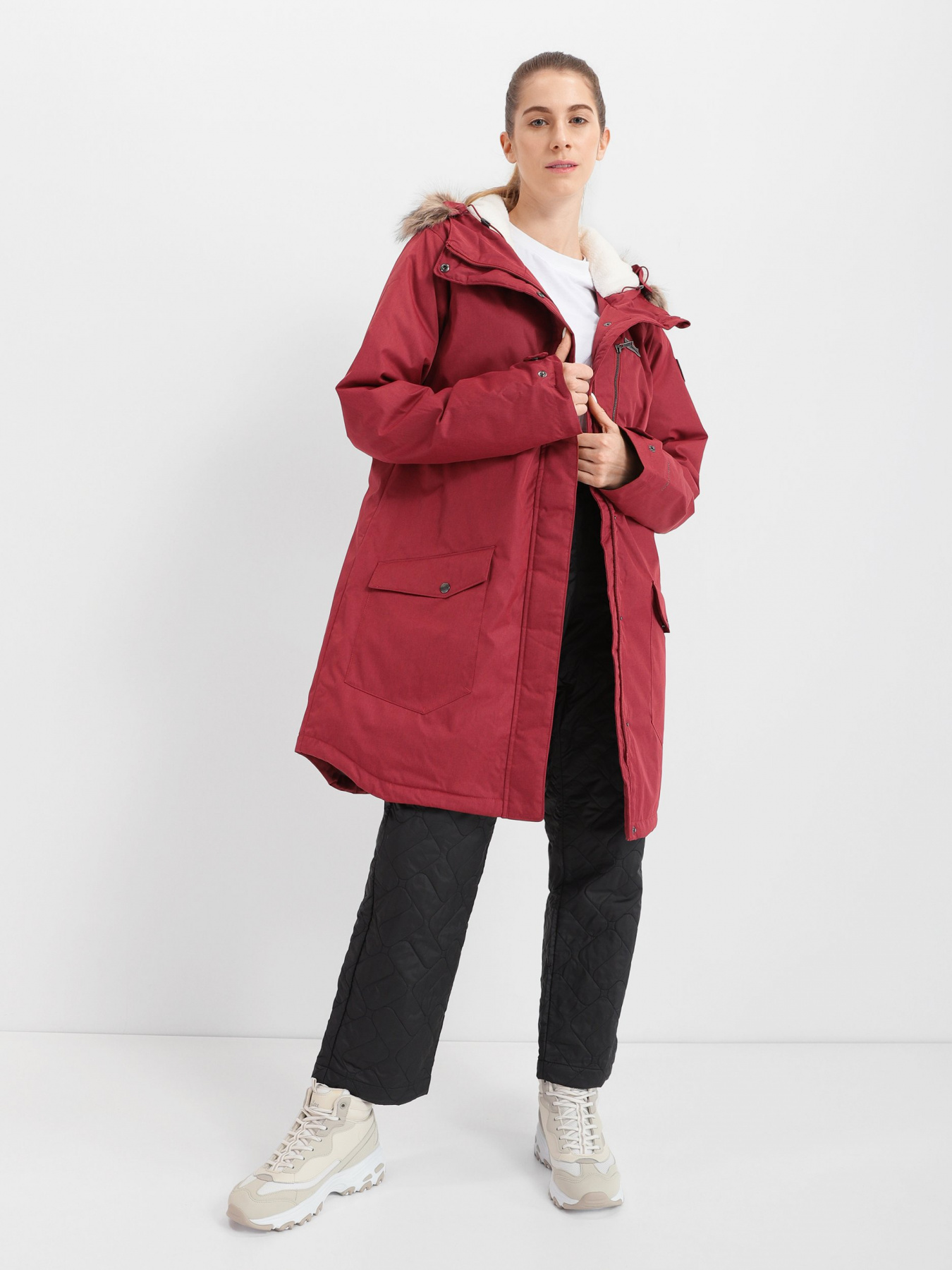 Парка Columbia Suttle Mountain™ Long Insulated Jacket модель 1799751-619 Фото