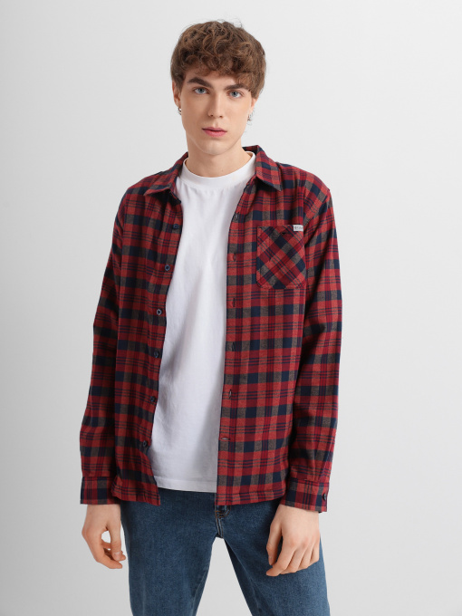 Рубашка повседневная Columbia Cornell Woods Fleece Lined Flannel модель 1954241-464 Фото