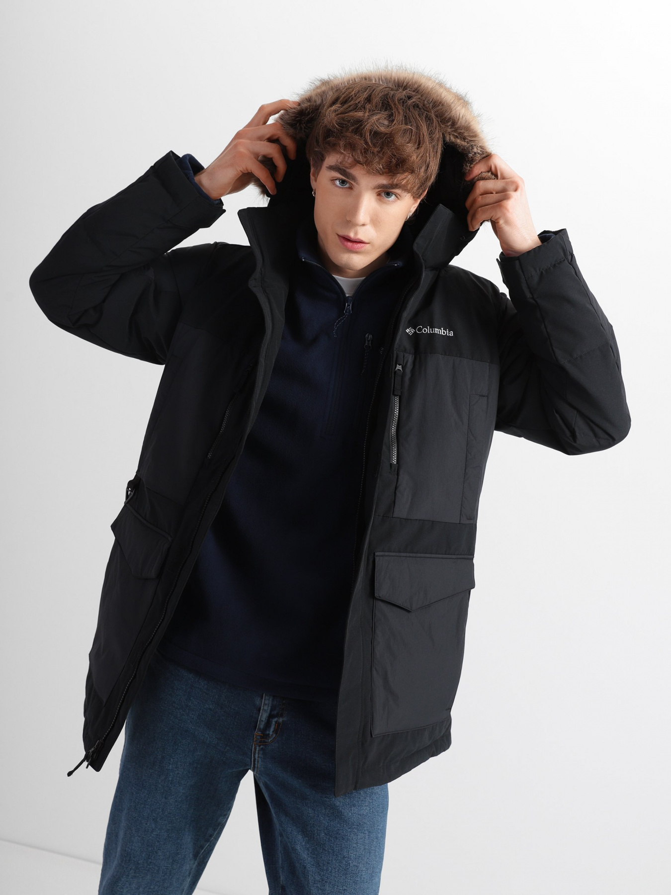 Зимова куртка Columbia Marquam Peak Fusion Omni-Heat Infinity модель 1957491-010 Фото