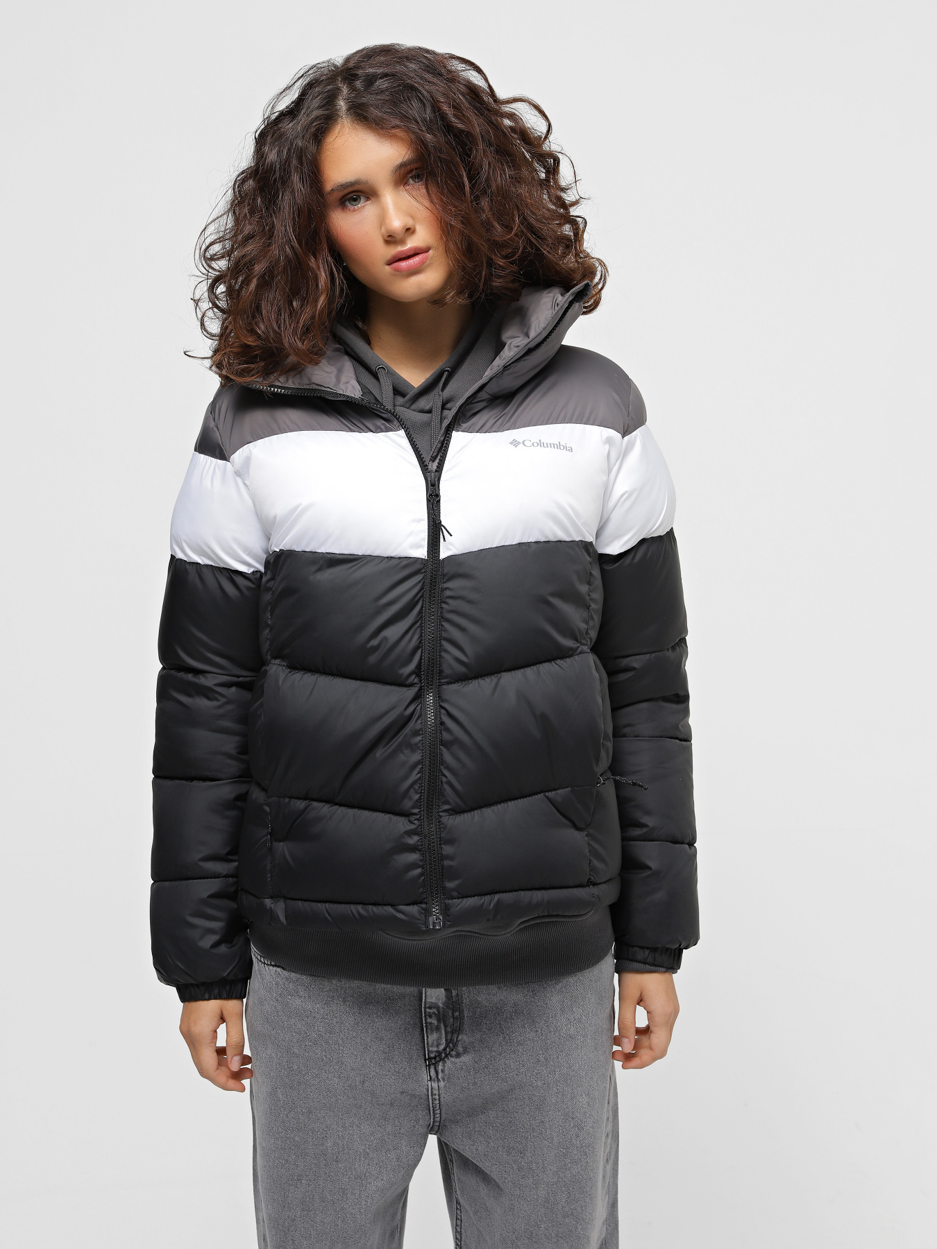 Зимова куртка Columbia Puffect™ Color Blocked модель 1955101-010 Зимова куртка Columbia Puffect™ Color Blocked модель 1955101-010 Фото