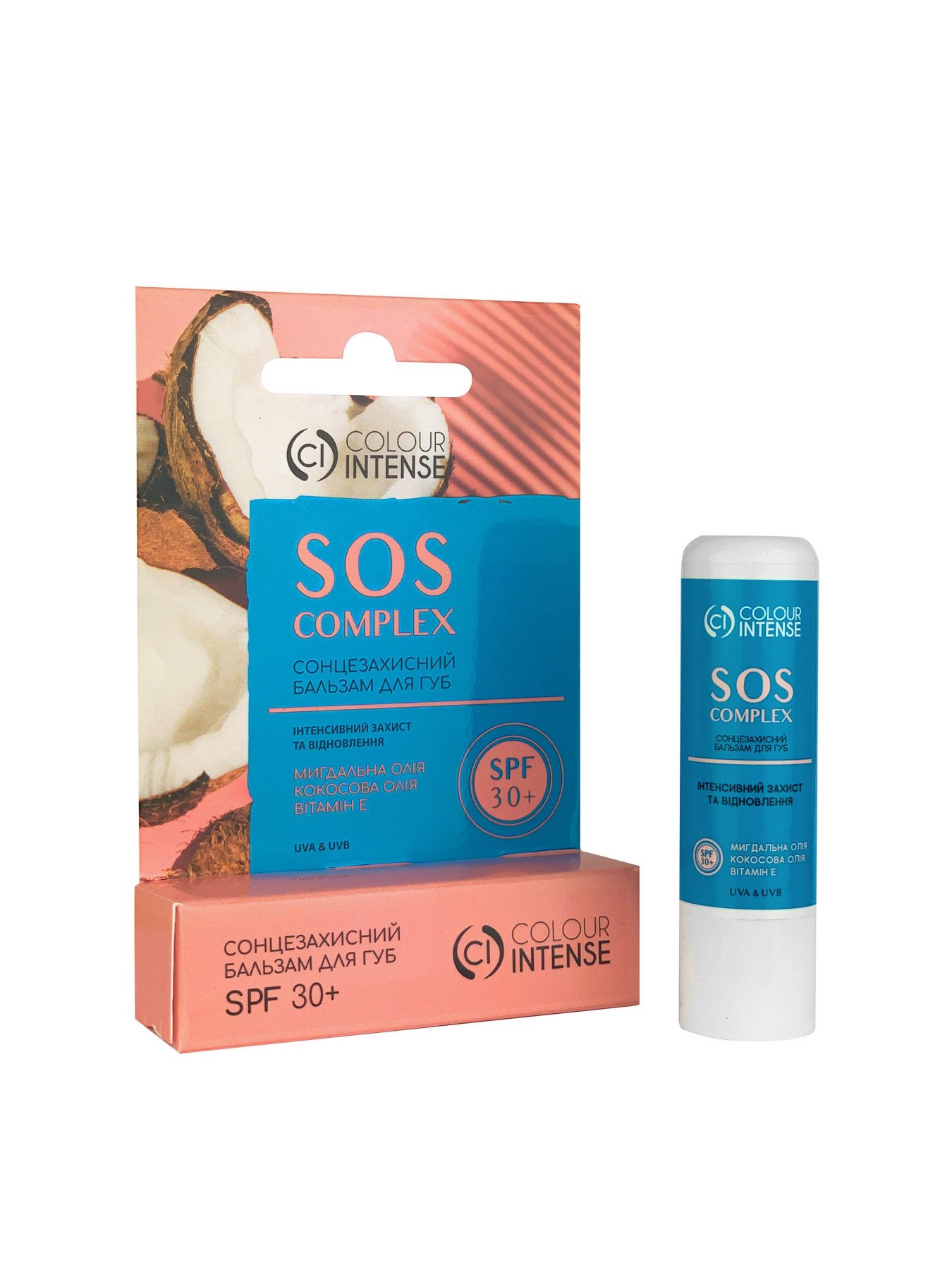 Бальзам для губ SPF 30+ Colour Intense модель 4823083018726 Фото