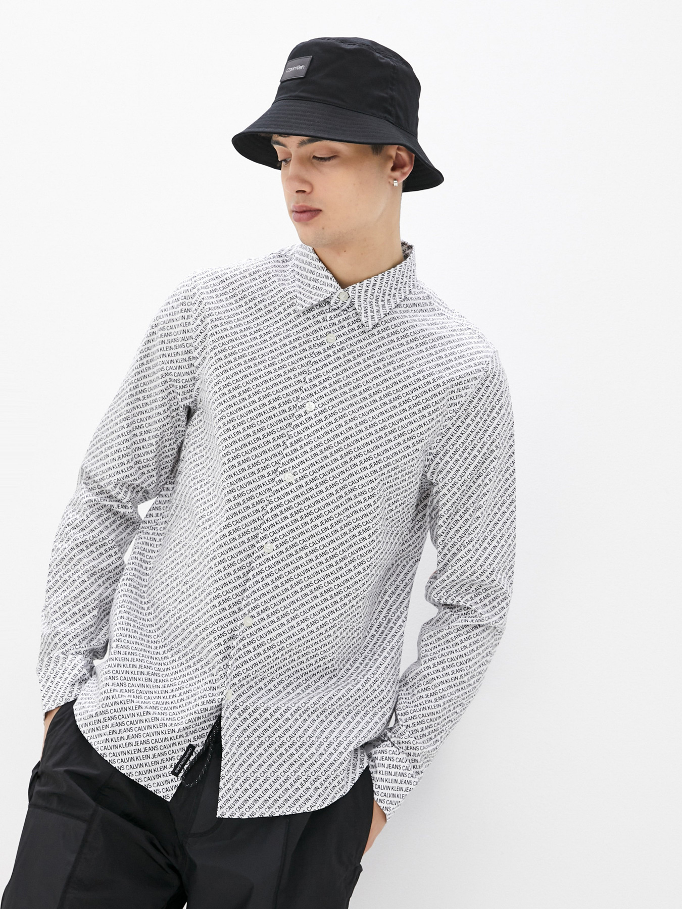 Сорочка повсякденна Calvin Klein Jeans модель J30J317433_YAF Фото