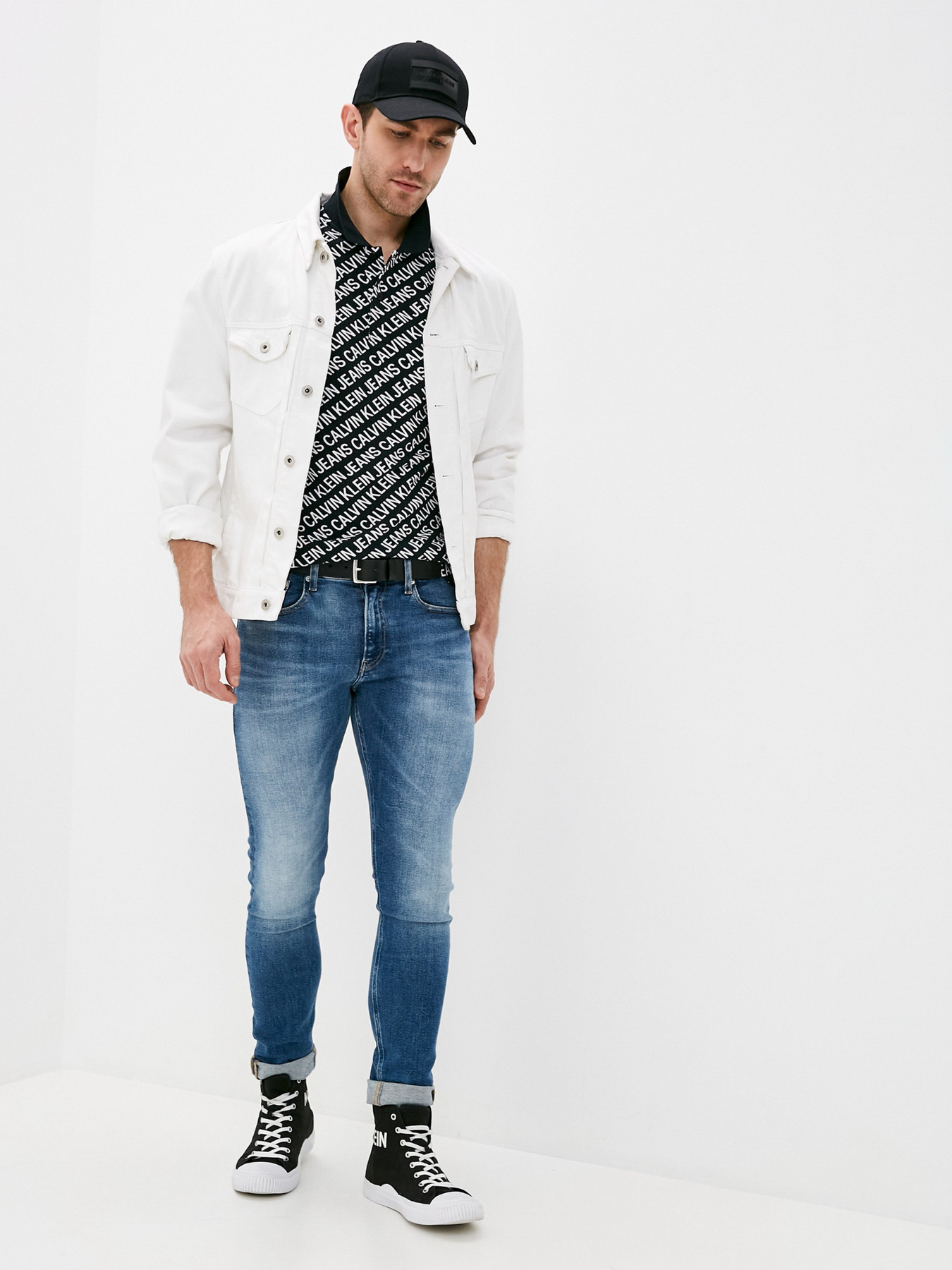 Поло Calvin Klein Jeans модель J30J317444_BEH Фото