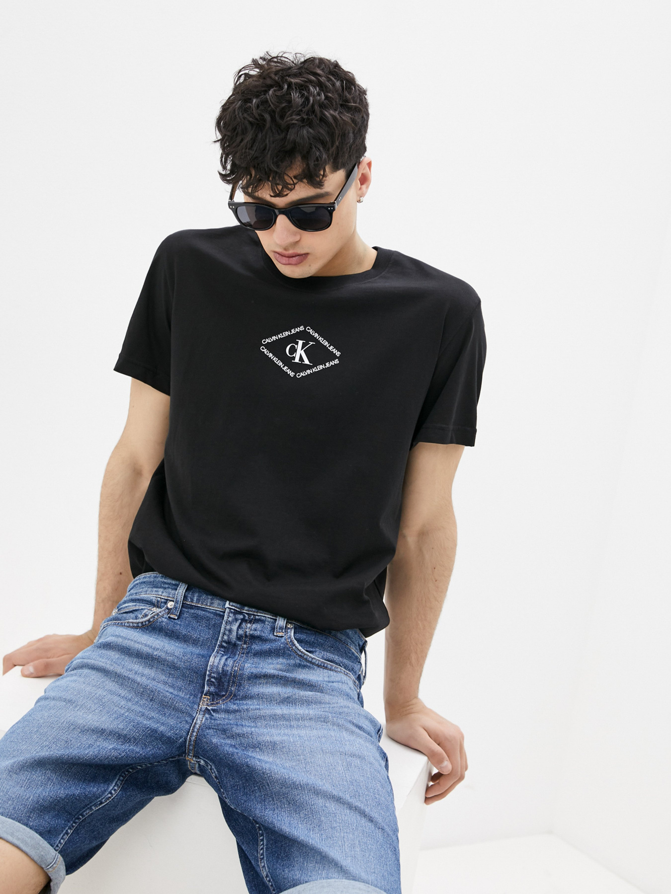 Футболки и поло Calvin Klein Jeans модель J30J317448_BEH Фото