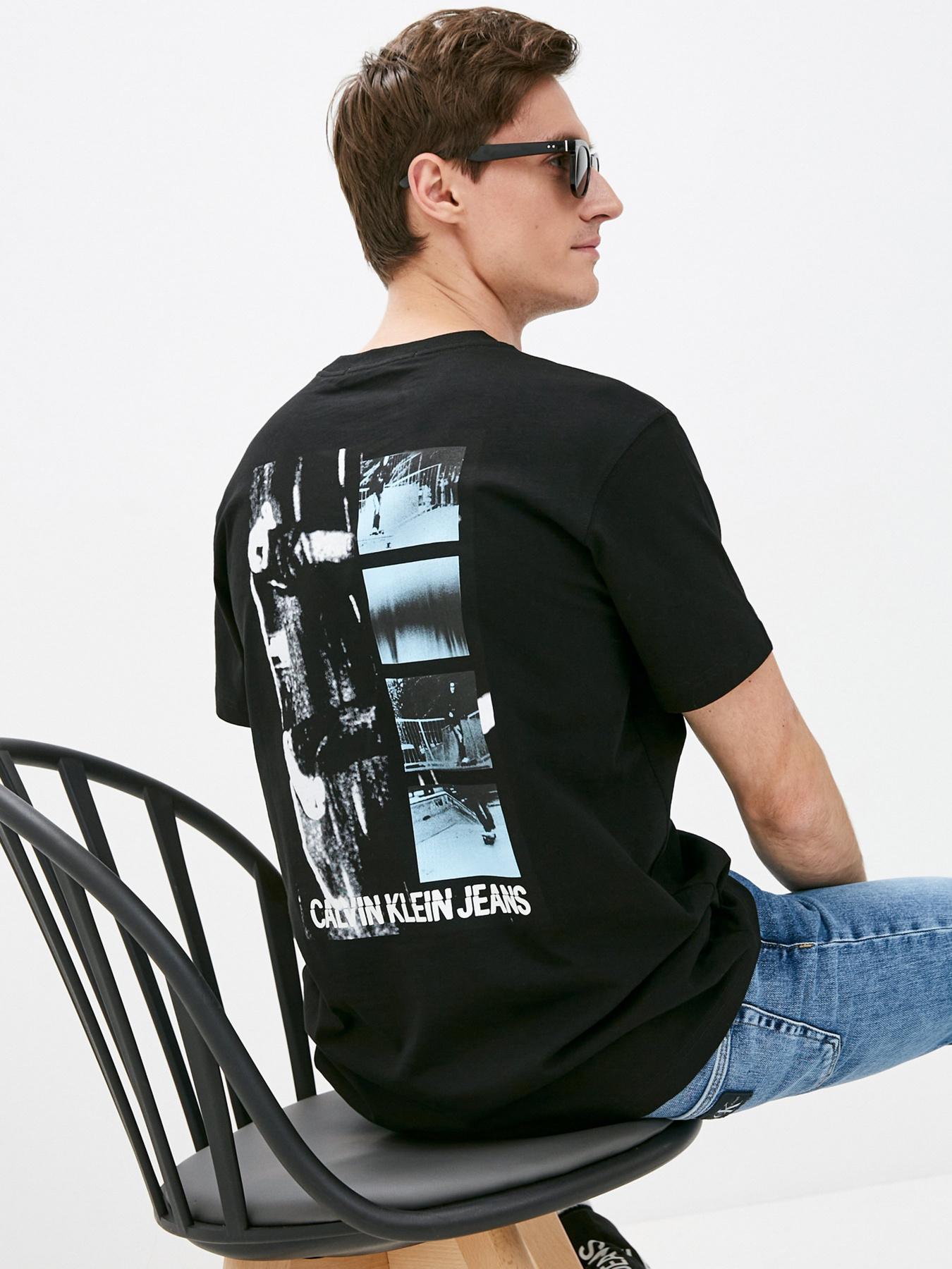 Футболки и поло Calvin Klein Jeans модель J30J317495_BEH Фото