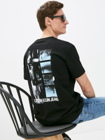 Футболки и поло Calvin Klein Jeans модель J30J317495_BEH Футболки и поло Calvin Klein Jeans модель J30J317495_BEH Фото