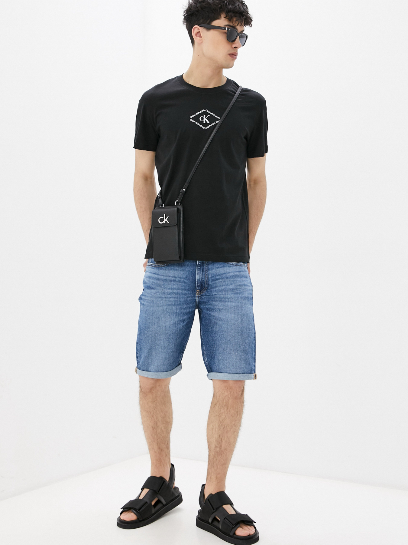 Шорти Calvin Klein Jeans модель J30J317748_1A4 Фото