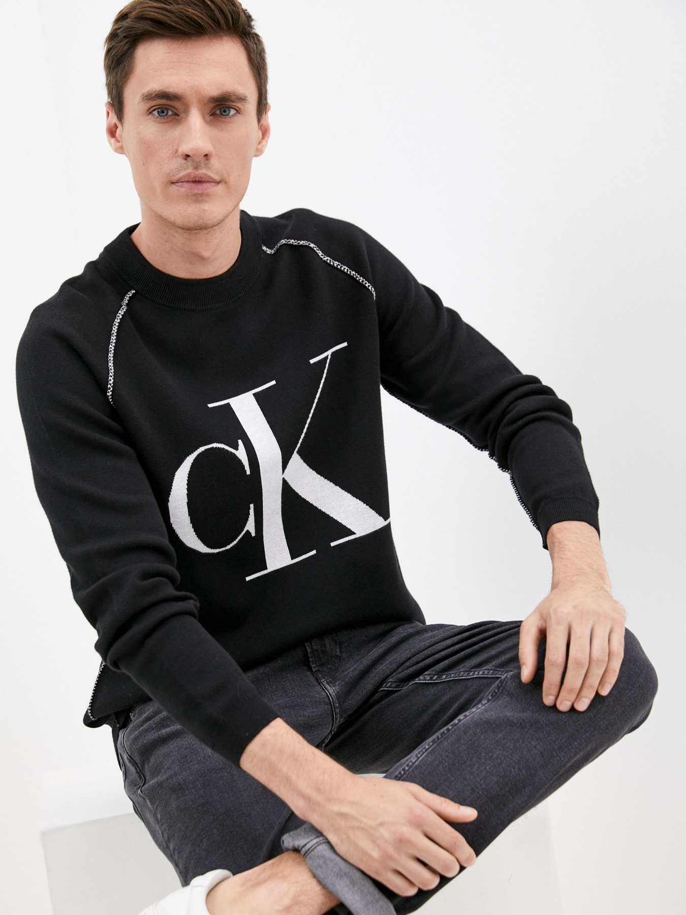 Реглан Calvin Klein Jeans модель J30J318187_BEH Фото