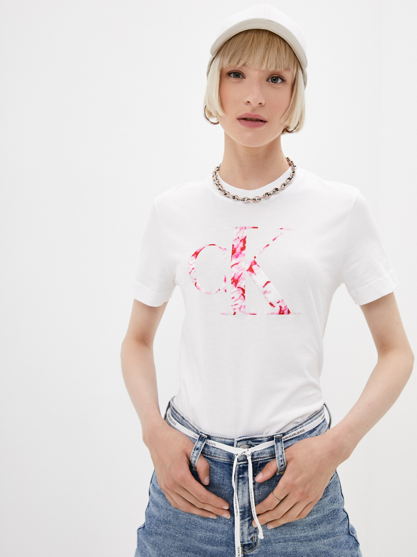 Футболки и поло Calvin Klein Jeans модель J20J215605_YAF Фото