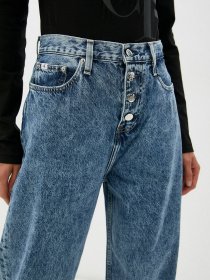 Широкі джинси Calvin Klein Jeans Relaxed модель J20J217798_1AA Фото