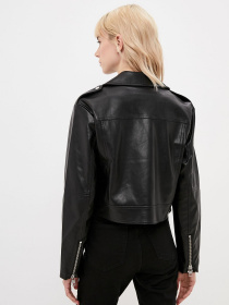 Шкіряна куртка Calvin Klein Jeans модель J20J216264_BEH Фото