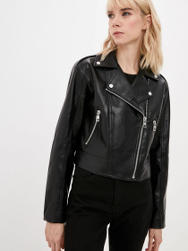 Шкіряна куртка Calvin Klein Jeans модель J20J216264_BEH Фото