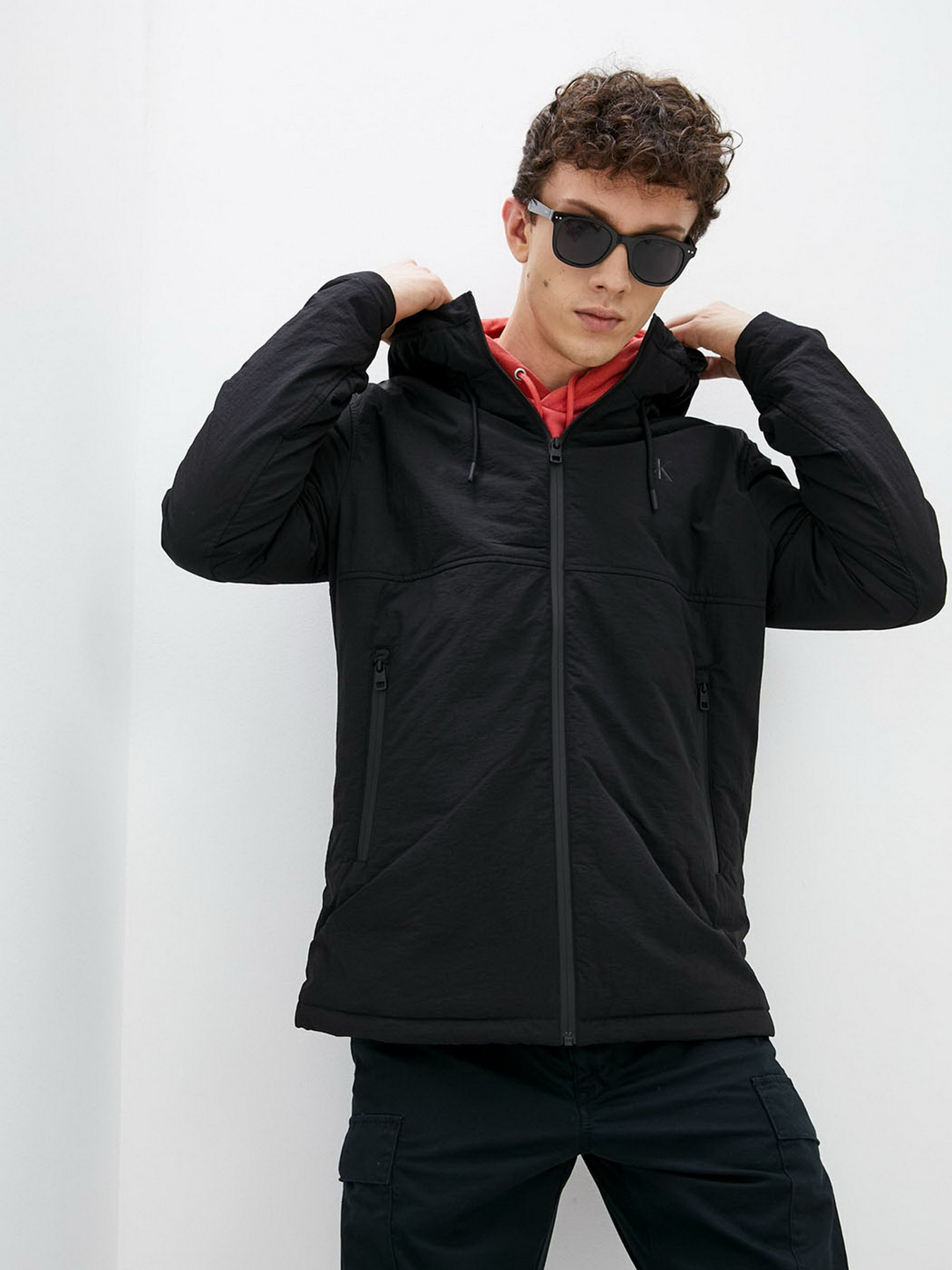 Демісезонна куртка Calvin Klein Jeans модель J30J318217_BEH Фото