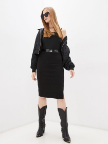 Спідниця міді Calvin Klein Jeans модель J20J216671_BEH Спідниця міді Calvin Klein Jeans модель J20J216671_BEH Фото