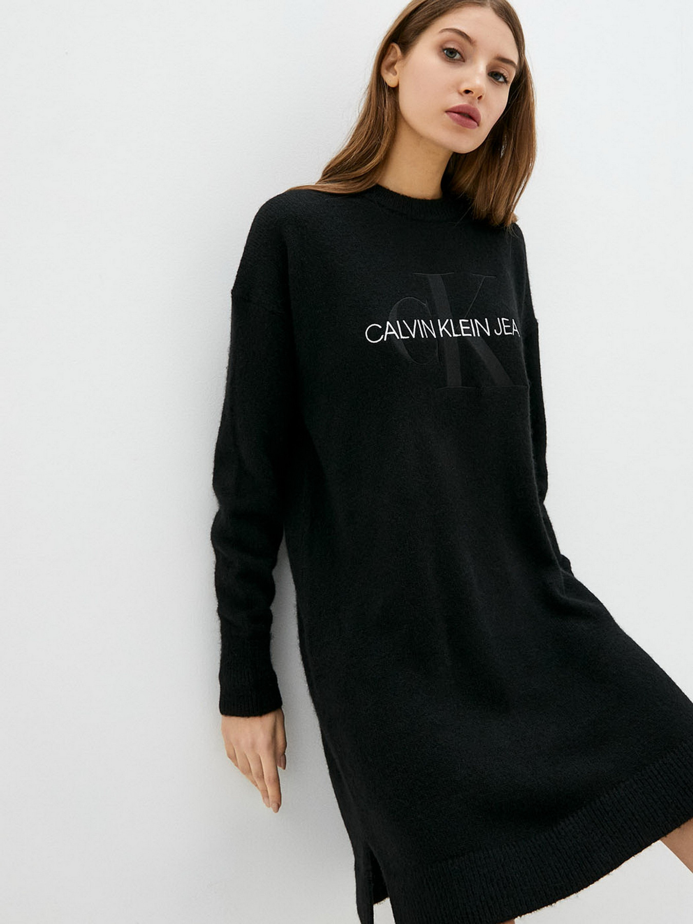 Платье миди Calvin Klein Jeans модель J20J216740_BEH Фото