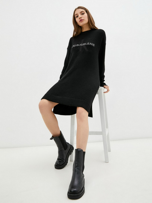 Платье миди Calvin Klein Jeans модель J20J216740_BEH Фото
