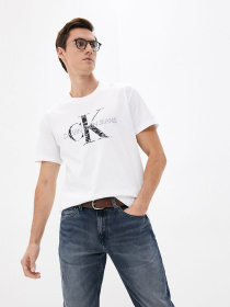 Футболки і поло Calvin Klein Jeans модель J30J318723_YAF Фото