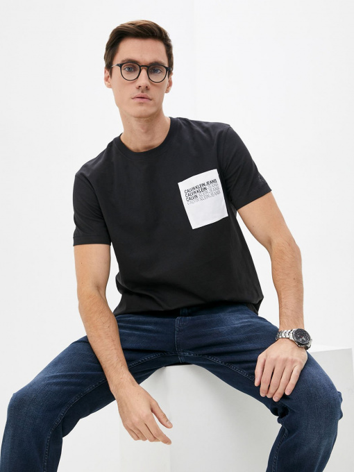 Футболки и поло Calvin Klein Jeans модель J30J319293_BEH Фото