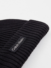 Шапка Calvin Klein Jeans Felt Patch Docker Beanie модель K50K507448_BAX Фото