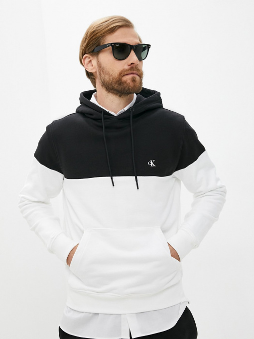 Джемпер Calvin Klein Jeans Colorblock Shadow Logo модель J30J319364_BEH Фото