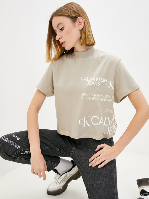 Футболки и поло Calvin Klein Jeans модель J20J217366_PBF Фото