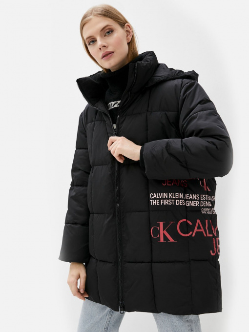 Зимова куртка Calvin Klein Jeans Модель J20J217561_BEH Фото