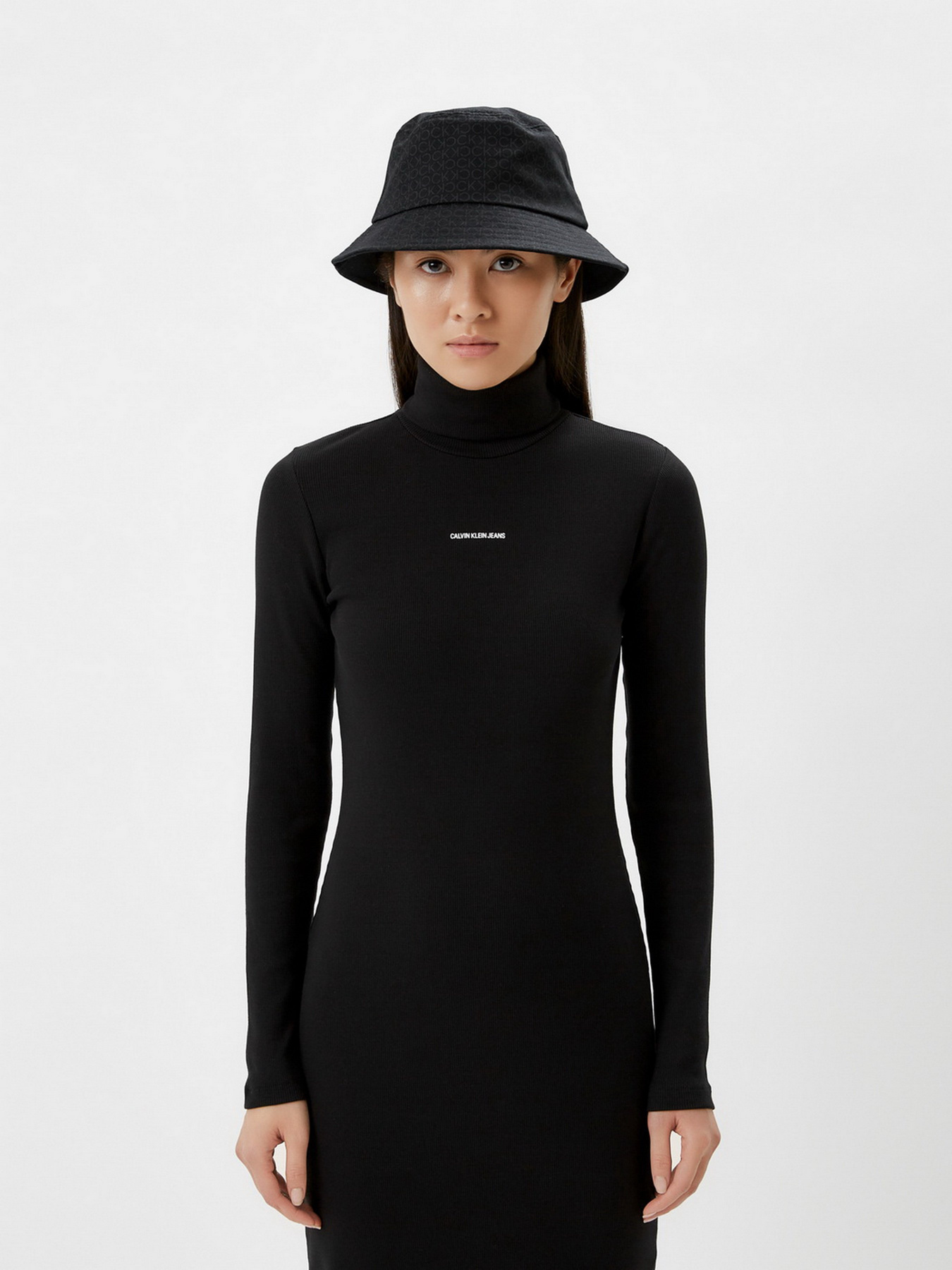 Платье миди Calvin Klein Jeans модель J20J216745_BEH Фото